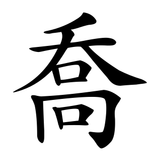 《乔》的繁体字 - 繁体字 - 繁体字 _繁体字大全